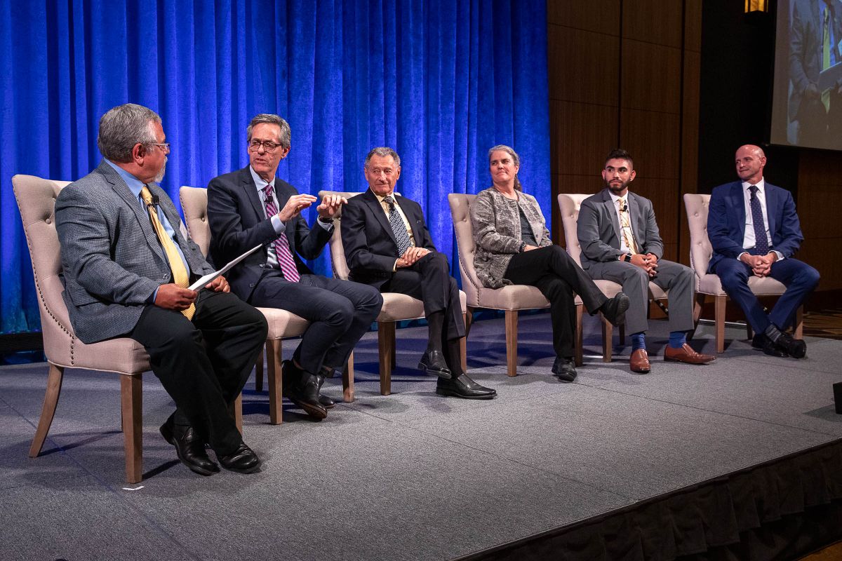Panel at Luskin Medal Ceremony