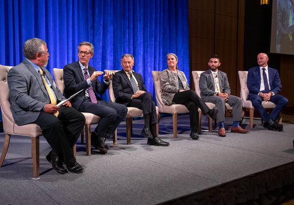 Panel at Luskin Medal Ceremony