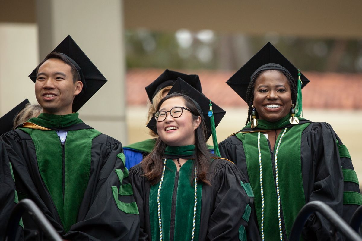 Grads at the 65th Hippocratic Oath ceremony at UCLA