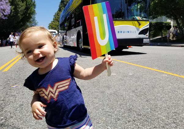 Celebrating UCLA 100 at LA Pride