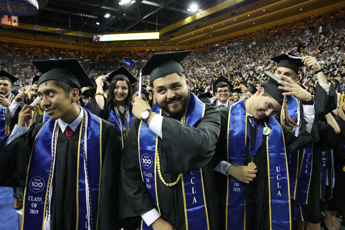 Photo Turning the tassels UCLA