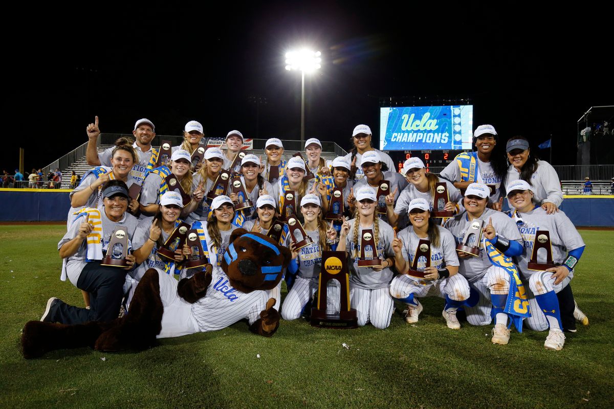 UCLA Softball champs