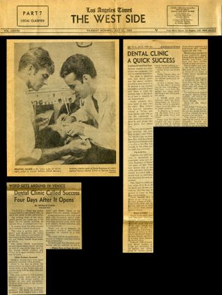 UCLA Venice Dental Clinic newspaper clippings