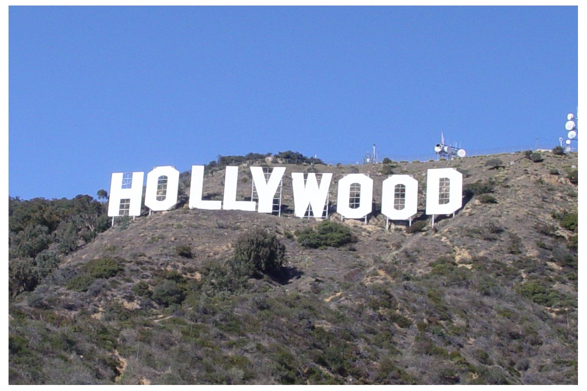 Hollywood sign