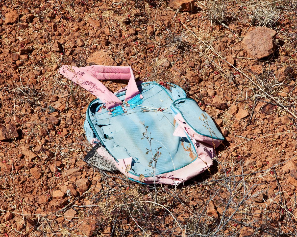 Undocumented Migrant Project - backpack