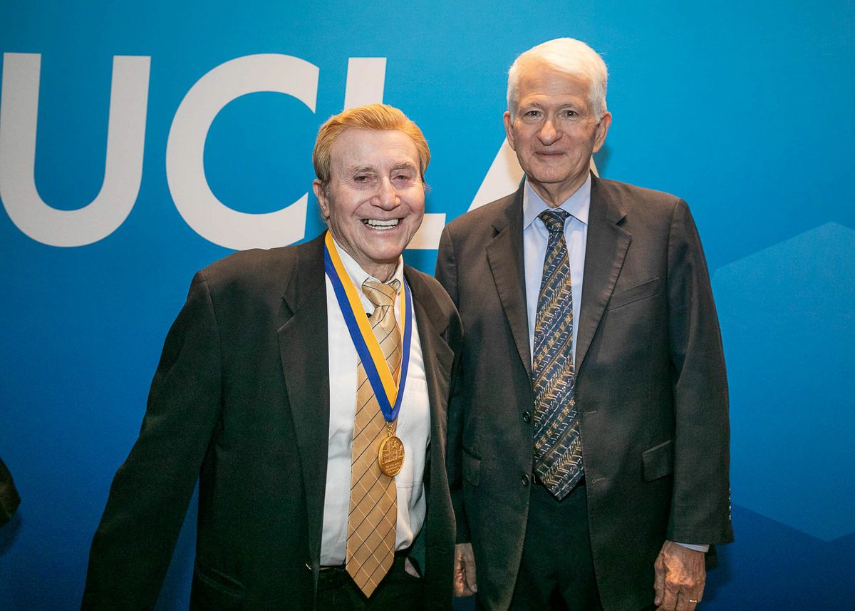 John Rechy and Gene Block