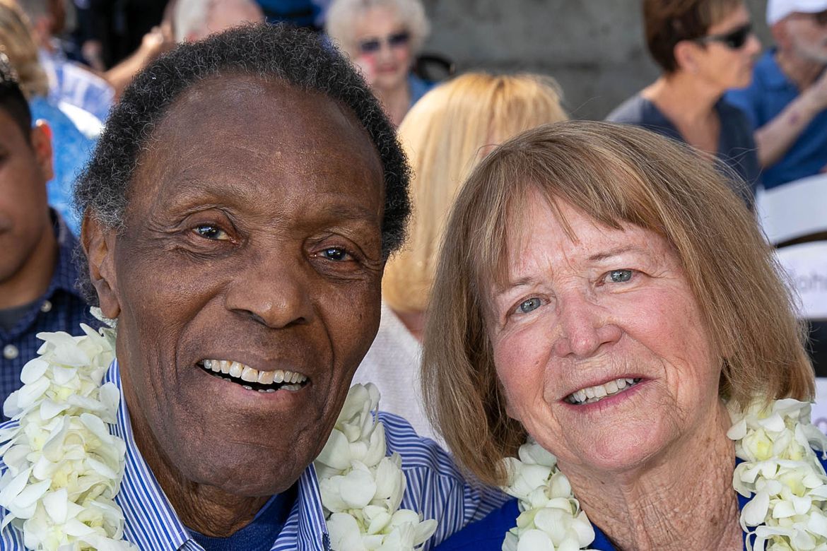 Rafer and Betsy Johnson