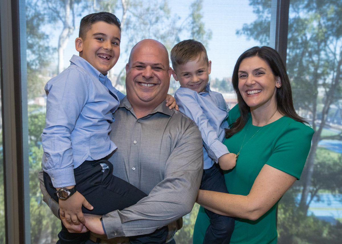 Photo Schwartz family UCLA