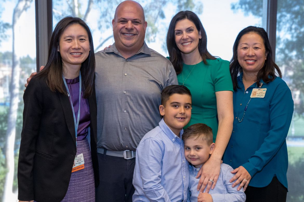 Schwartz family and doctors