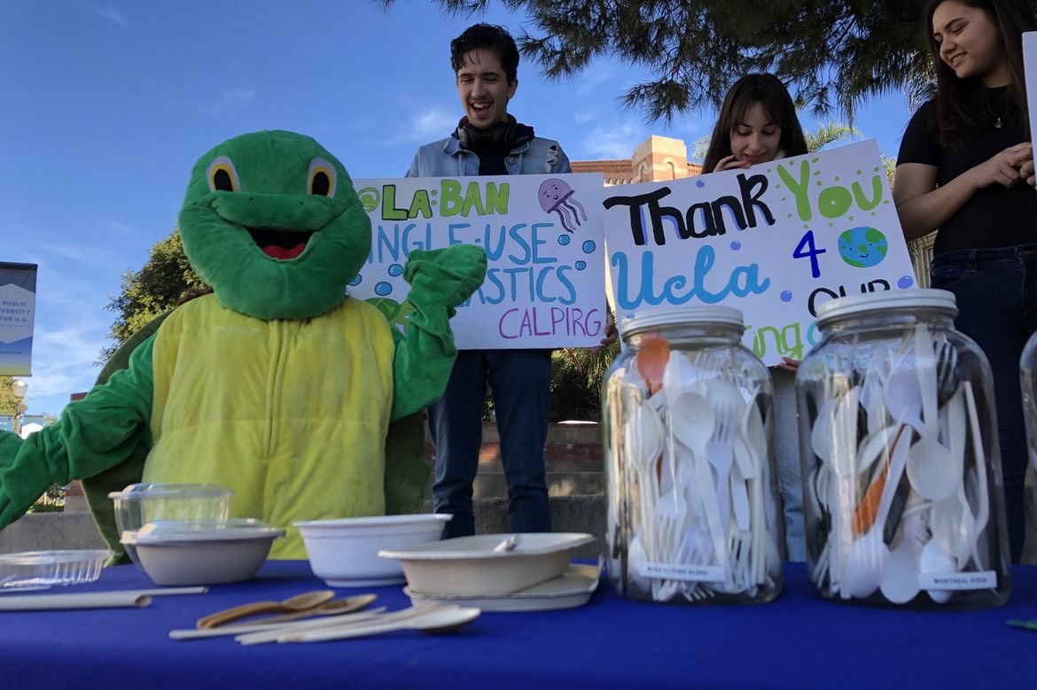 Photo UCLA plastics policystudents UCLA