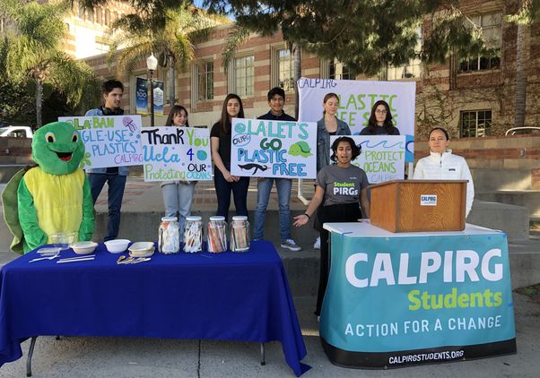 UCLA plastics policy-students