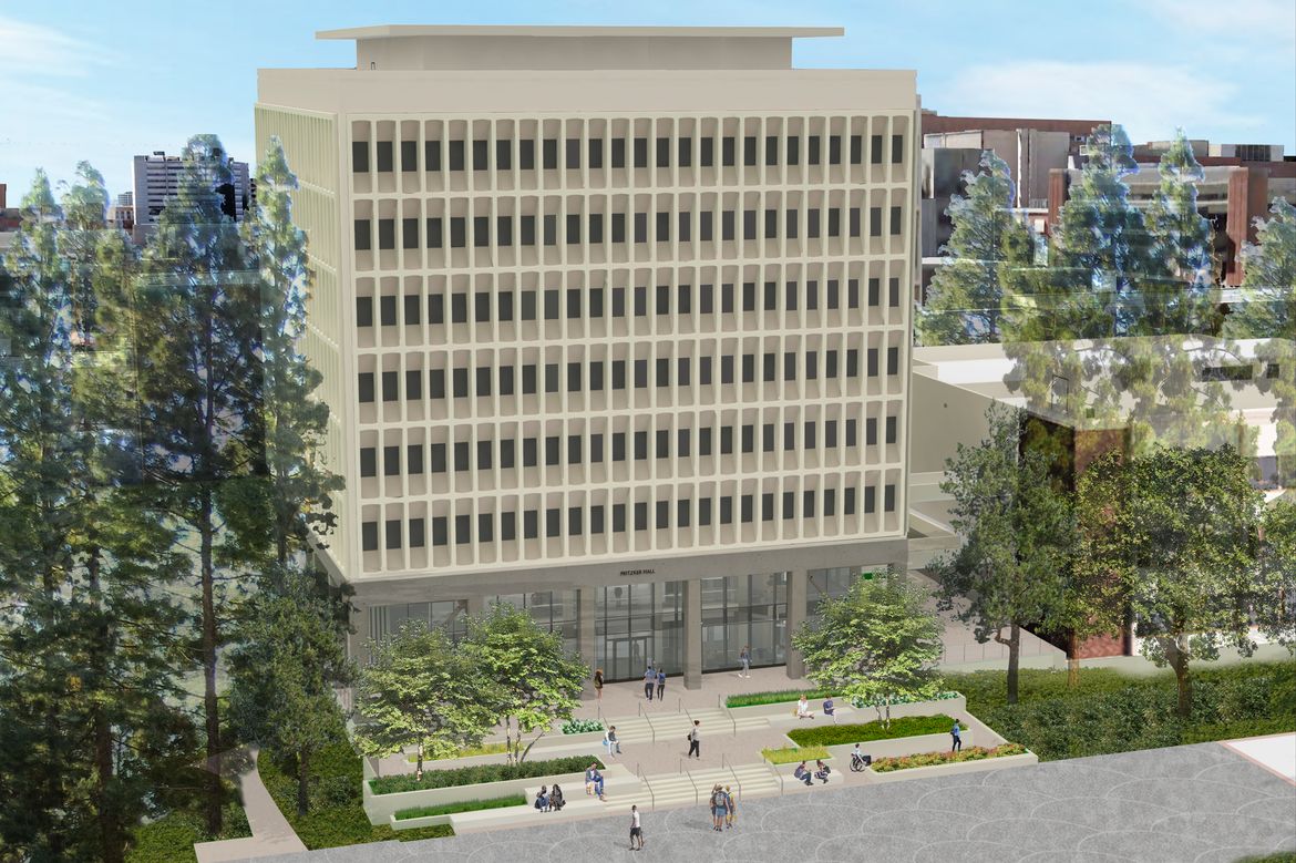 Pritzker Hall rendering