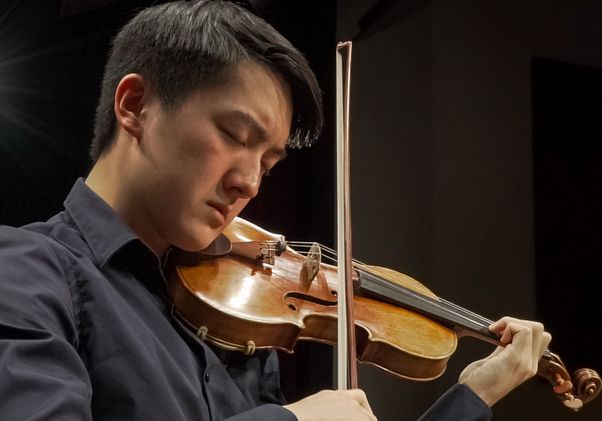 Elvin Hsieh with Stradivarius