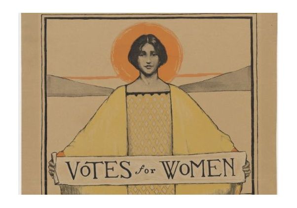 California suffrage poster