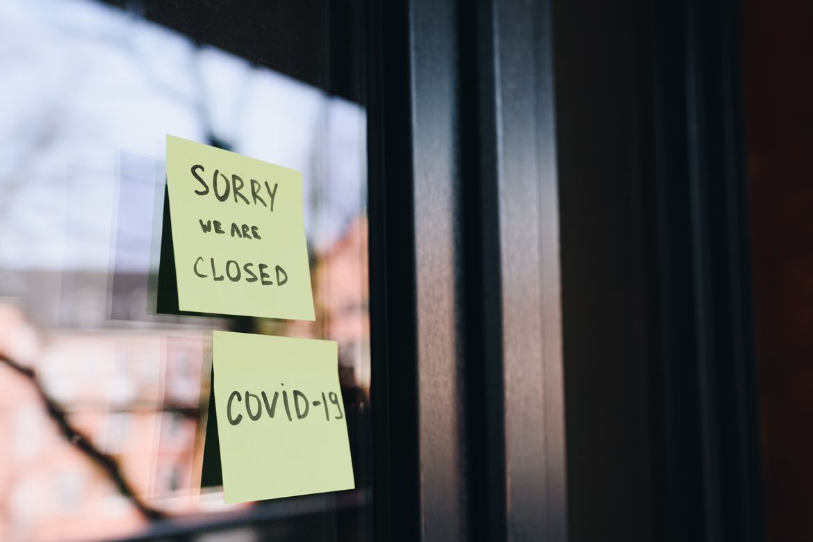 Closed restaurant