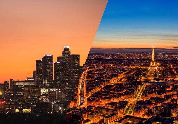 LA and Paris
