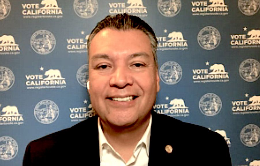 Alex Padilla at VRP panel