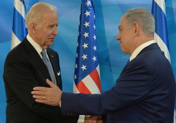Biden with Netanyahu 2016
