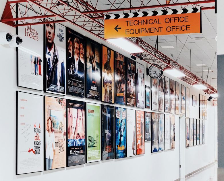 James Bridges Theater lobby