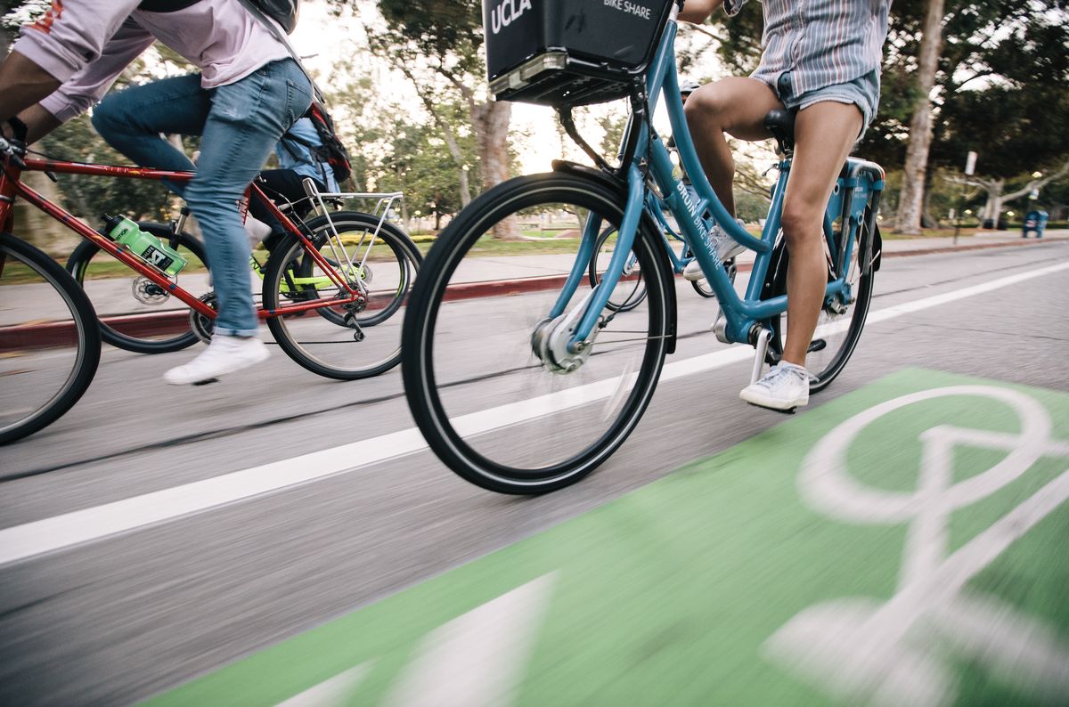 Campus bike route