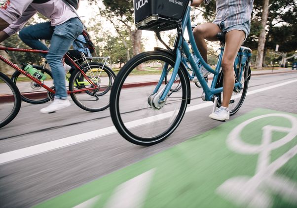 Campus bike route