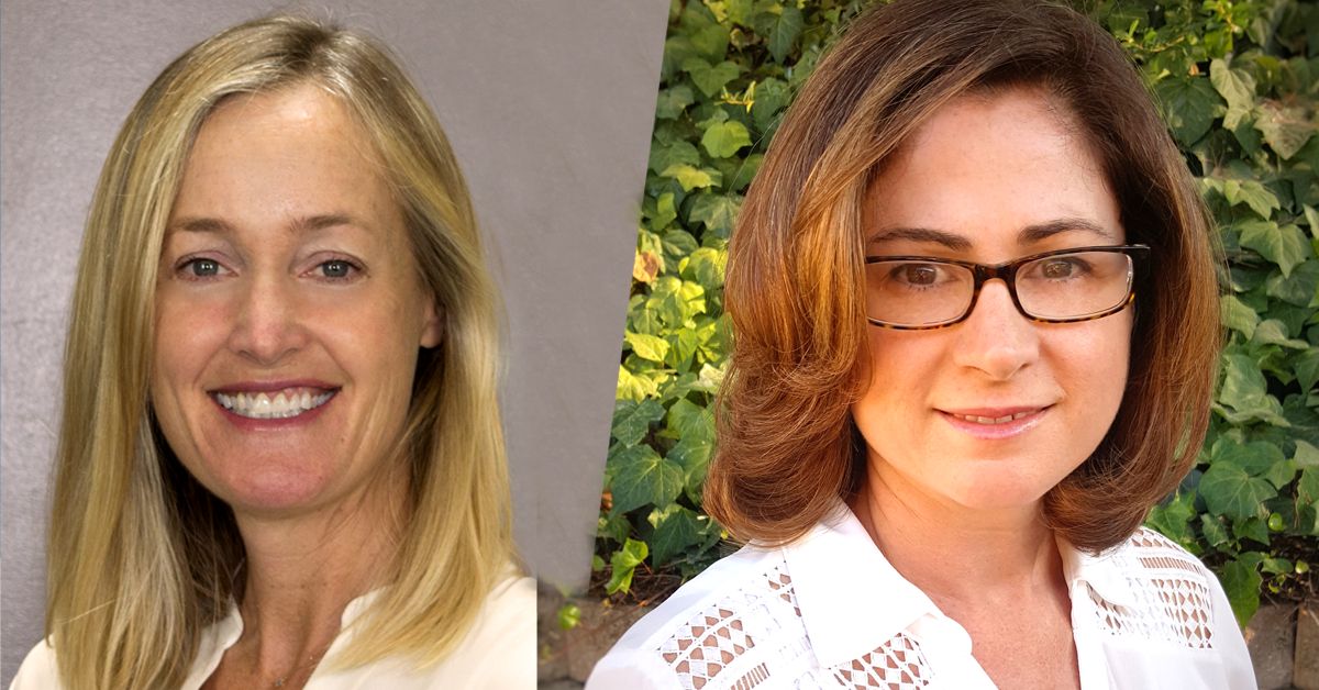 Julienne Bower and Judith Carroll