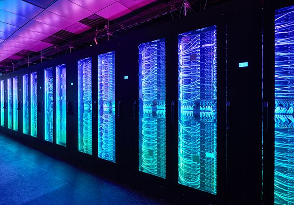 Servers in the Neuroscience Research Building