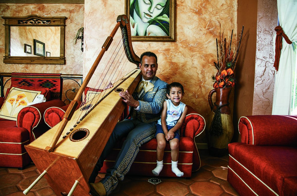 Sergio Alonso ’99 says that a UCLA class inspired him to embrace mariachi music — and changed his career path. Alonso performed with the student group Mariachi UCLA and played occasional gigs with Grammy Award–winning Mariachi Los Camperos. Sergio Alonso