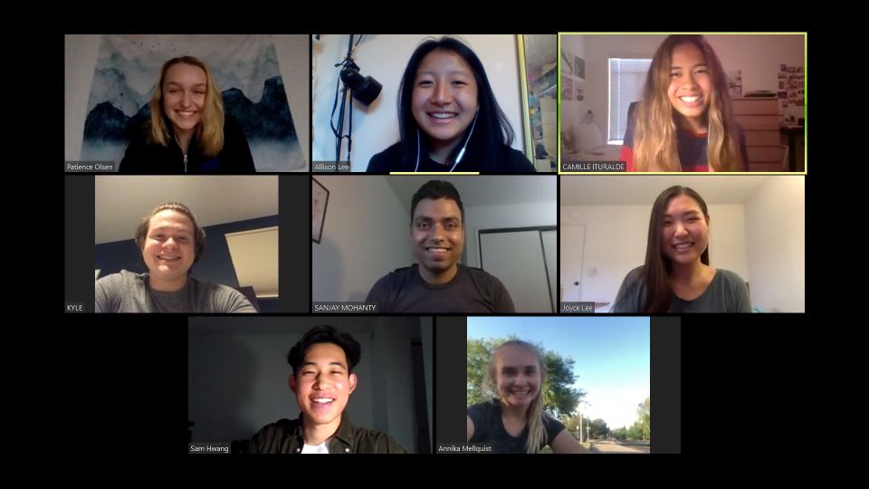 Zoom meeting UCLA team