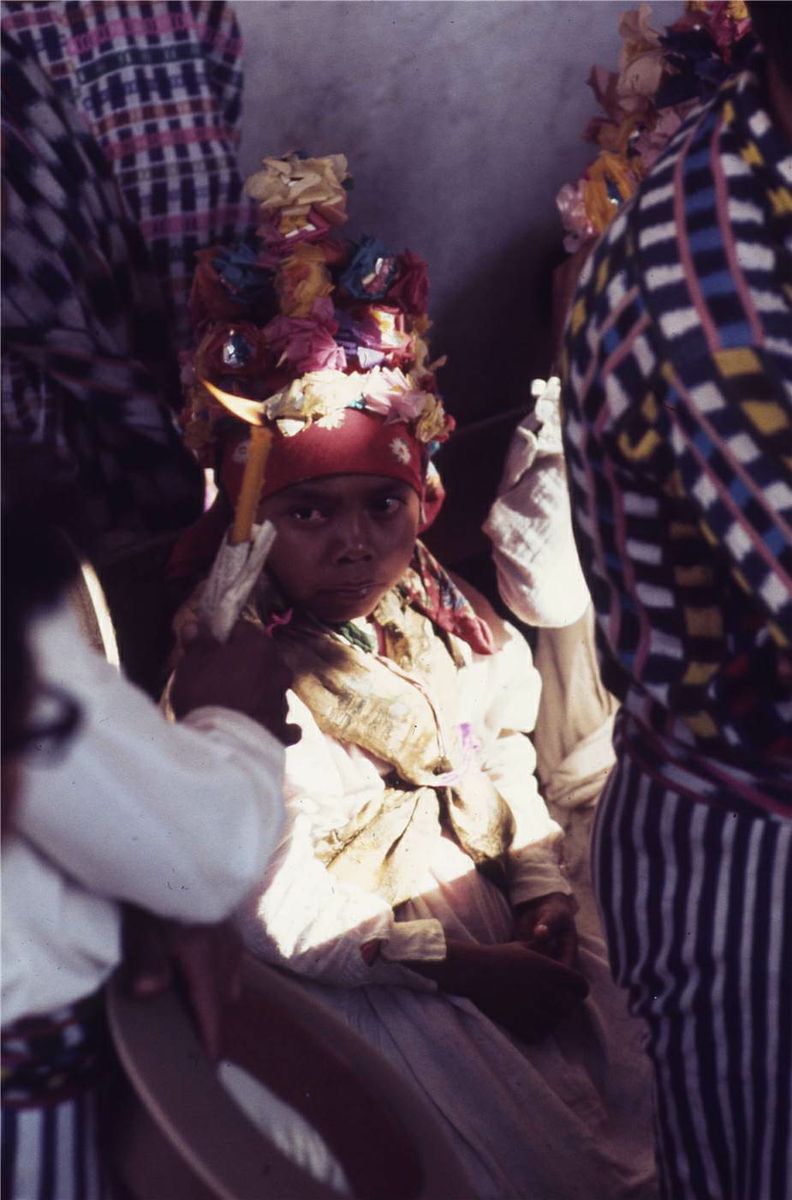 Mayan Boy During Semana Santa