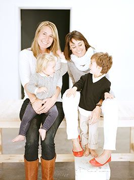 Jamie Oberg Grobecker and Chelsea Hoffman Shukov