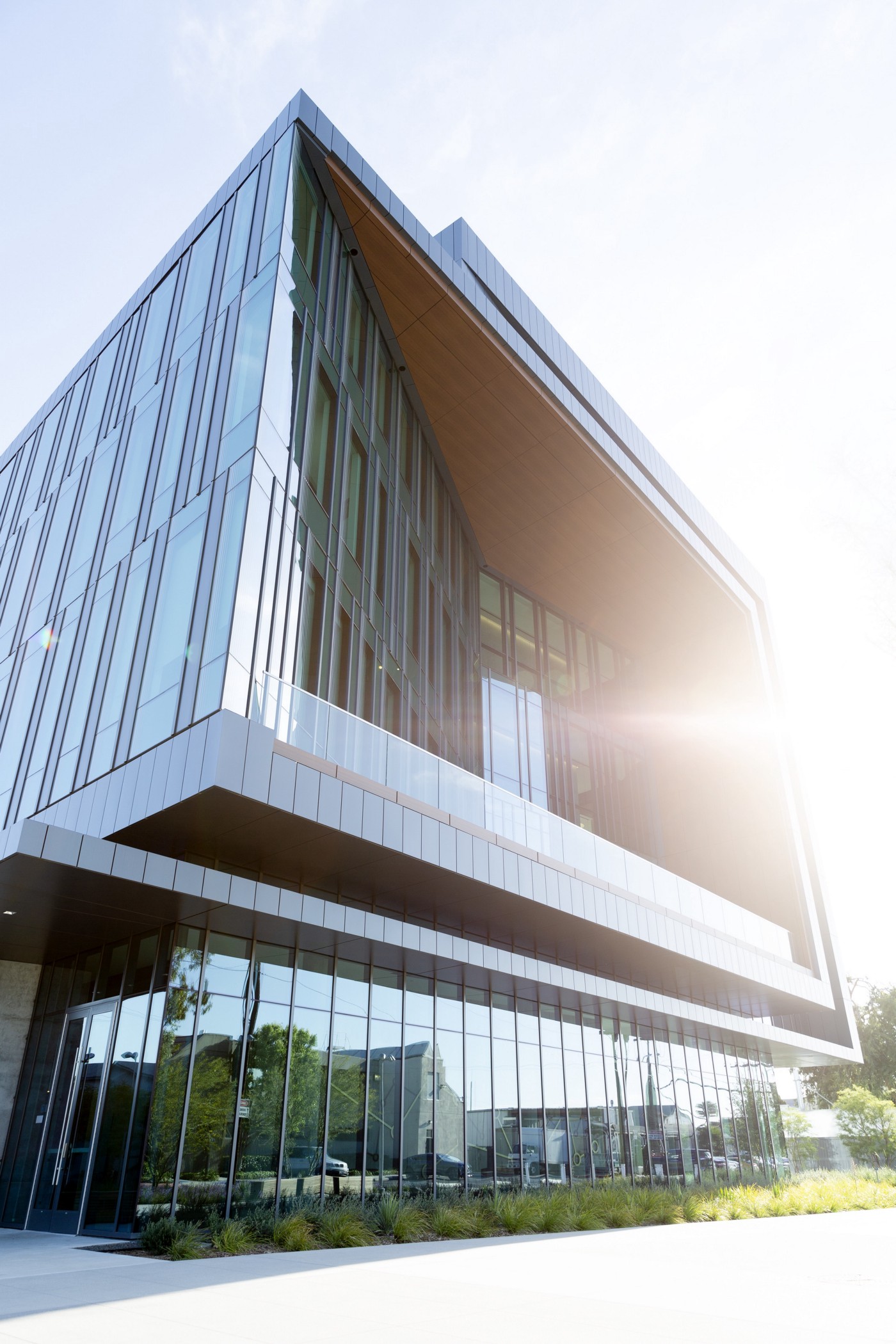 The gleaming new facility on the Lundquist campus. Lundquist Institute for Biomedical Innovation