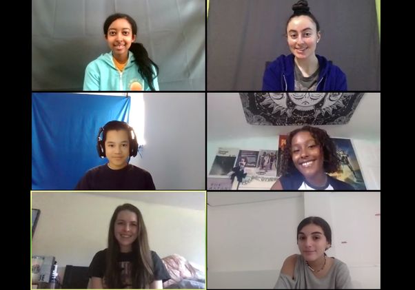 Theater Institute students