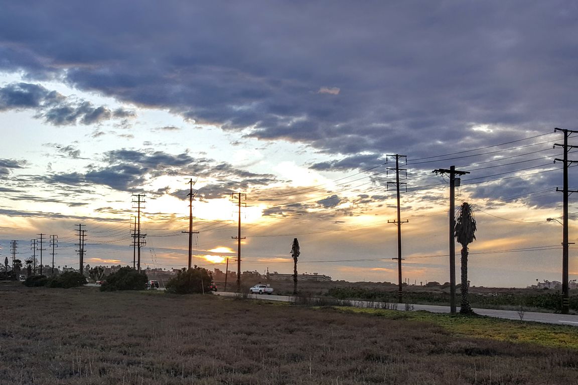Powerlines in Southern California