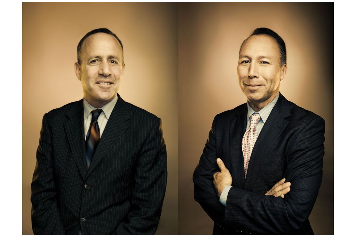Darrell Steinberg and Dean Florez