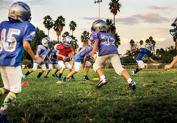 L.A. River football