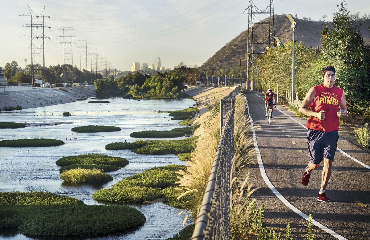 L.A. River Glendale Narrows Riverwalk