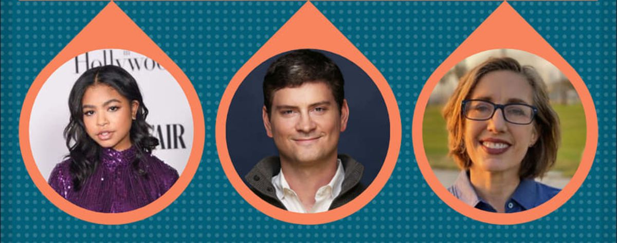 Navia Robinson, Mike Schur and Pamela Hieronymi