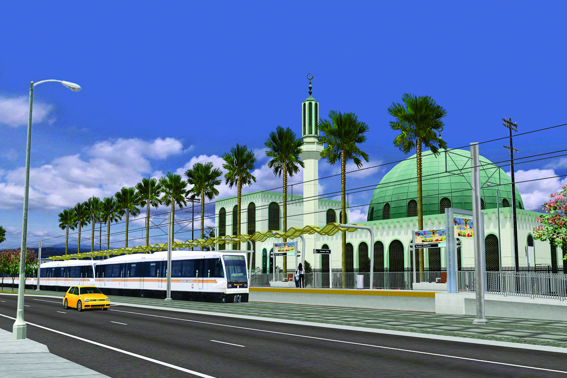 Expo Line simulation