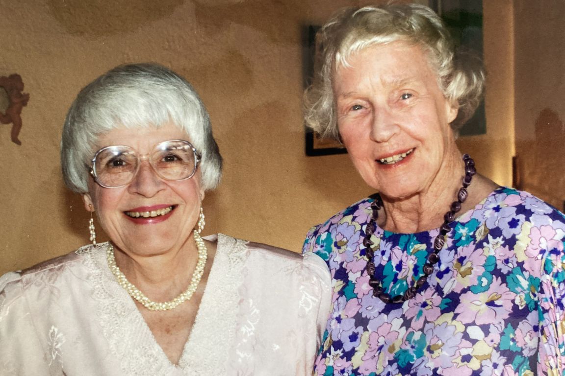 Florence Ridley and Page Ackerman