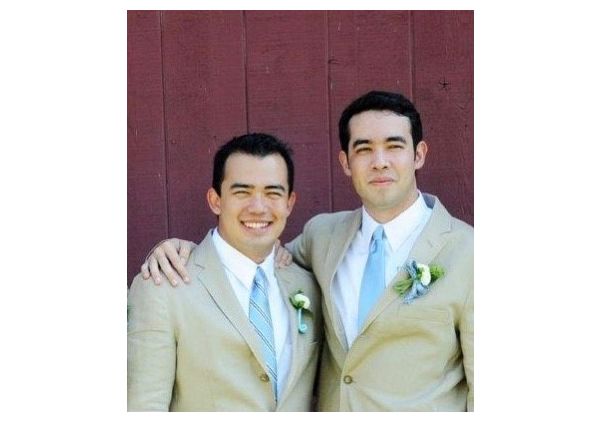 Derek Urwin, left, and his brother, Isaac Urwin