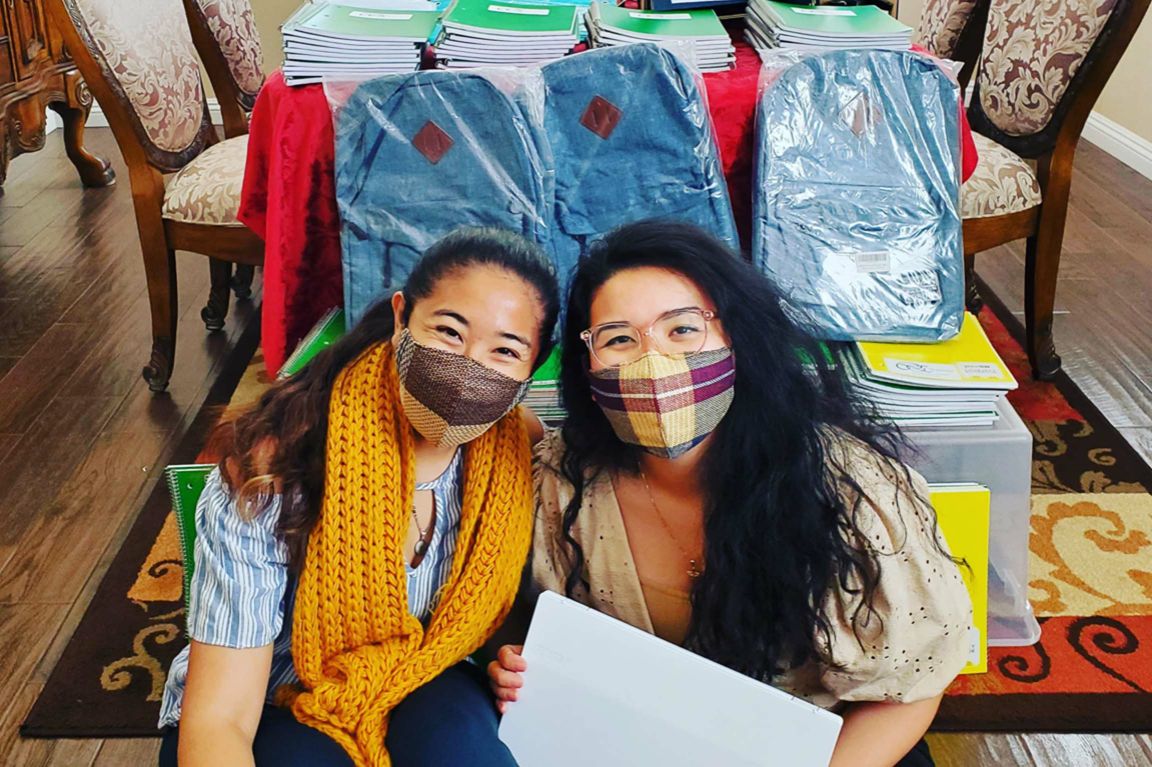 Maria-Kassandra and Mia-Kyla Coronel