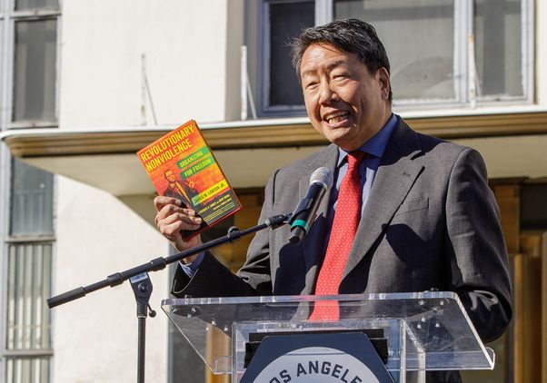 Kent Wong at the Lawson dedication