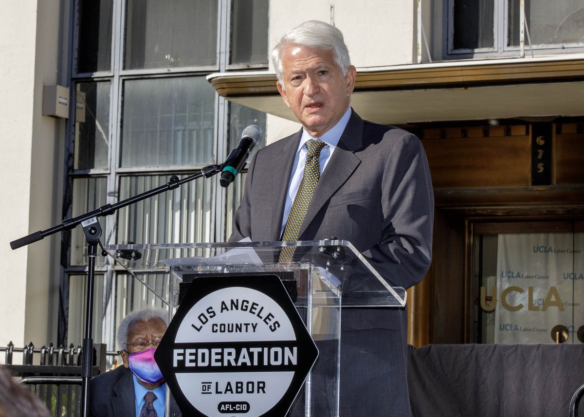 Chancellor Gene Block at Lawson dedication