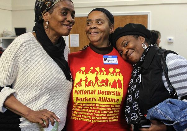 Members of the National Domestic Worker Association