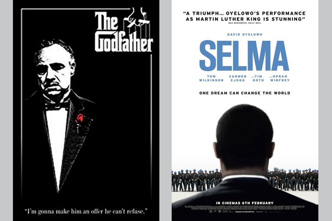 Francis Ford Coppola's The Godfather and Ava DuVernay's Selma Francis Ford Coppola's The Godfather and Ava DuVernay's Selma