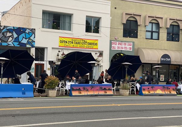 Street scene - for lease