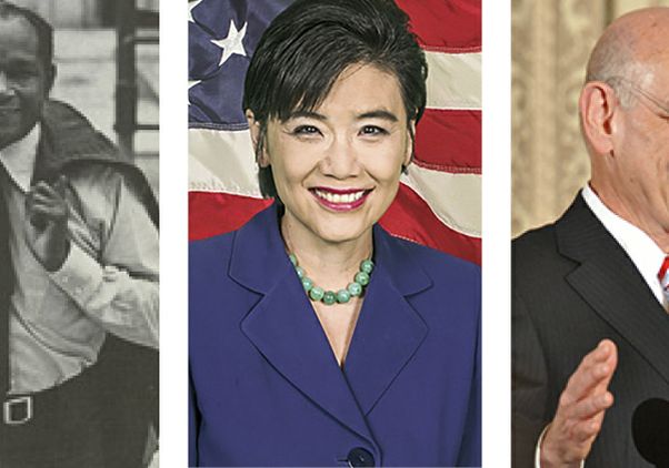 Tom Bradley, Judy Chu and Henry Waxman