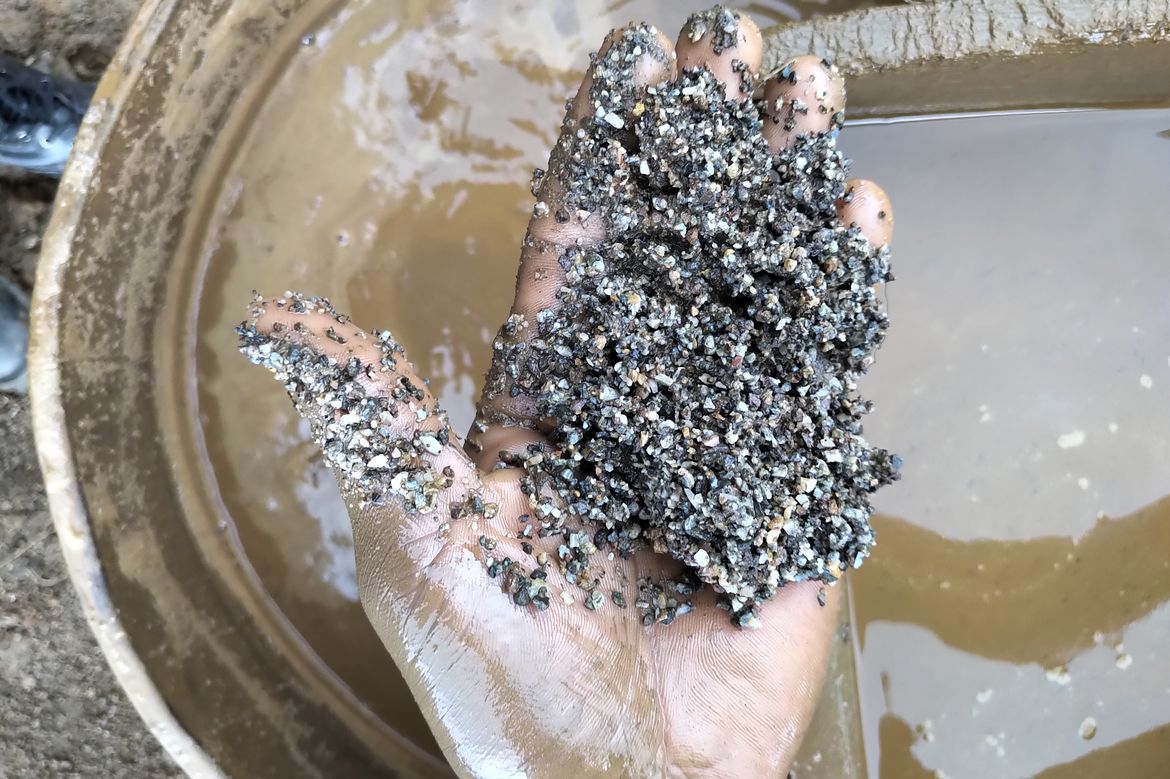 Kachuba washed cassiterite