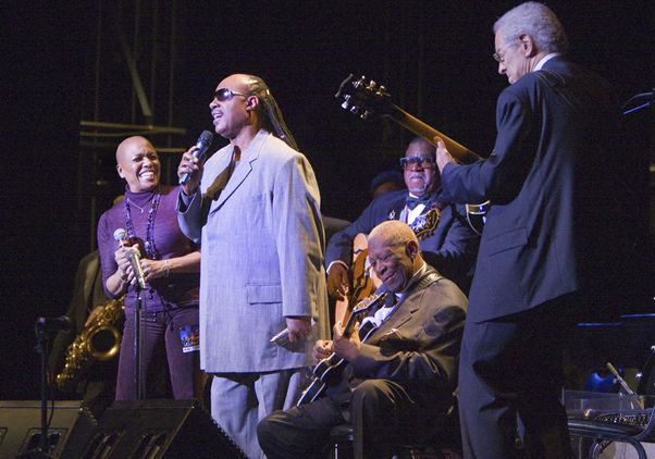 Dee Dee Bridgewater, Stevie Wonder and B.B. King